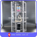 Clear plexiglass jewelry box acrylic jewelry display stand